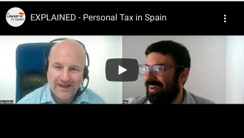 Personal Tax in Spain